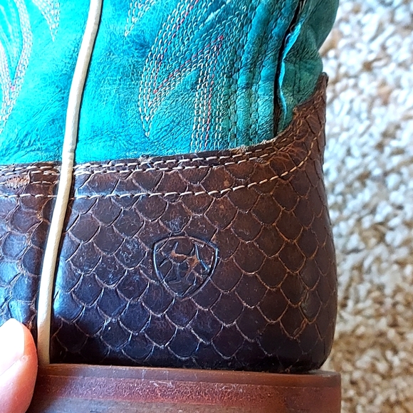 Ariat Women's Vaquera Mustang Cowgirl Boots SZ 7.5B - Picture 10 of 14